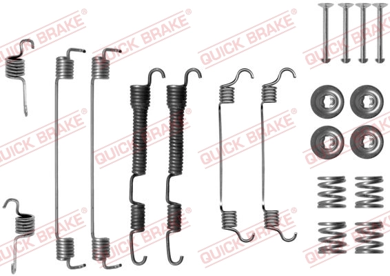 Accessory Kit, brake shoes